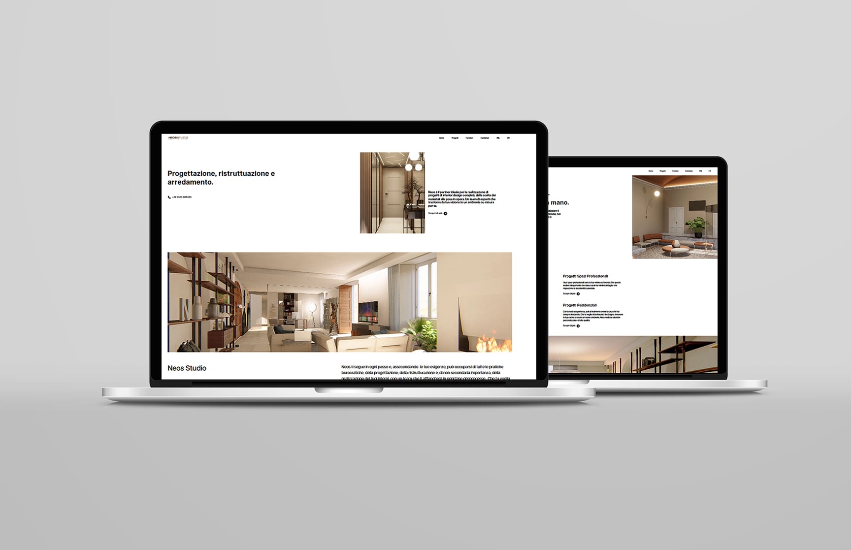 NeosStudio — dettaglio progetto