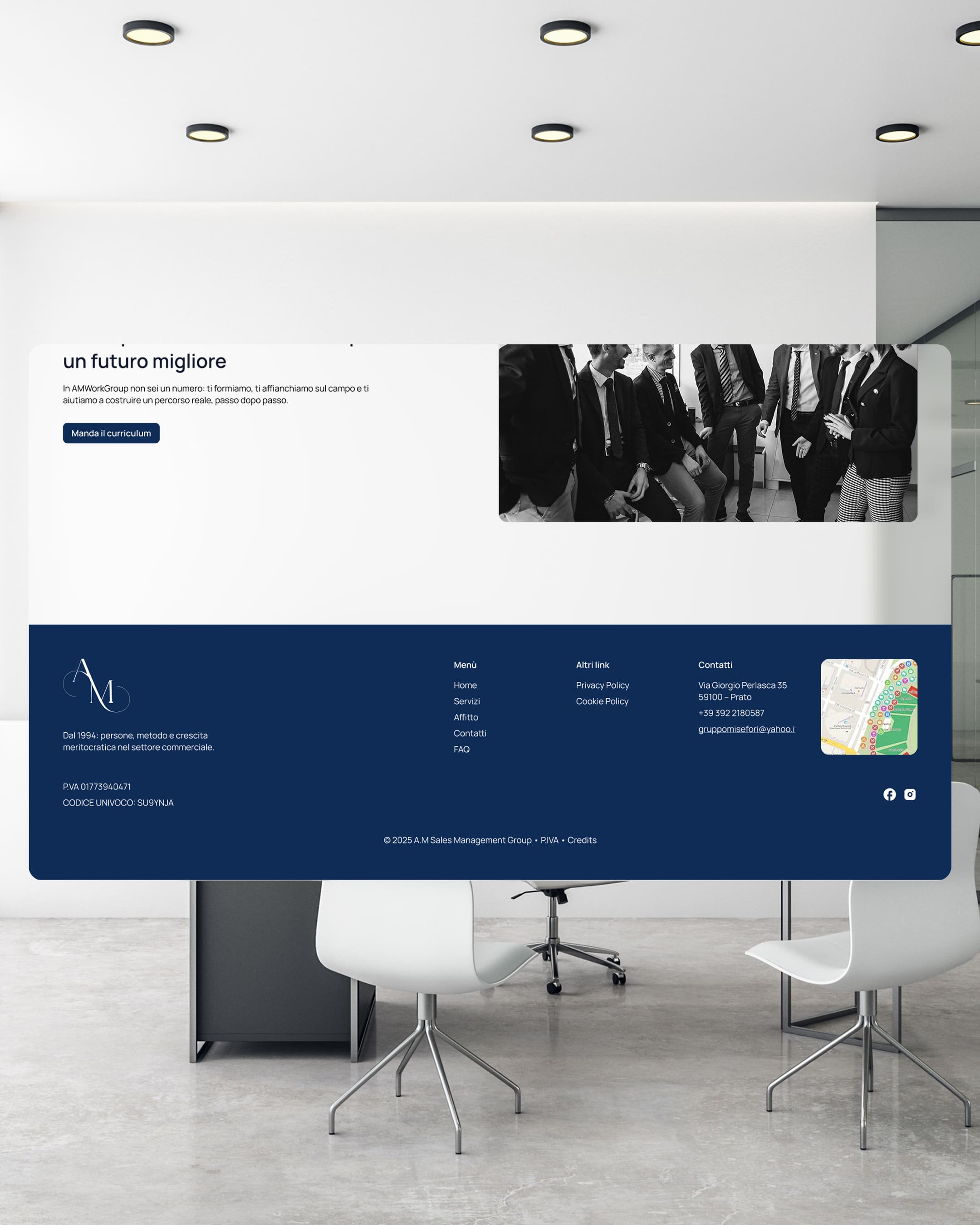 A.M Sales Management Group — dettaglio progetto