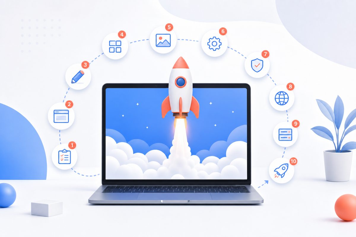 Come pubblicare un sito dal builder in 10 passi